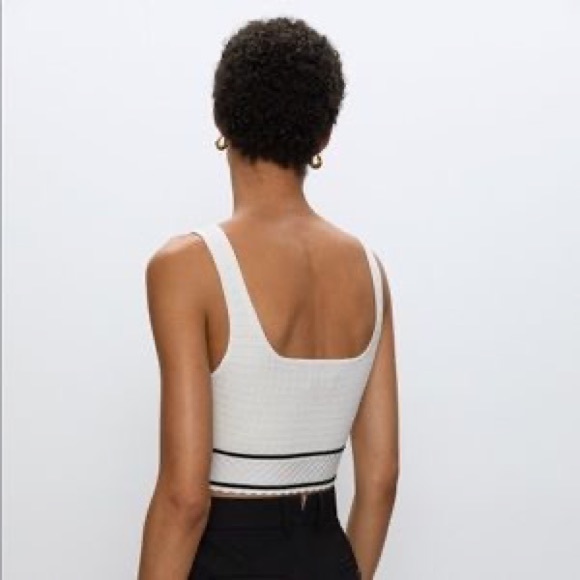 ‼️SOLD‼️ BABATON Sculpt Knit Button Top, Aritzia Size 2XS - Picture 2 of 9